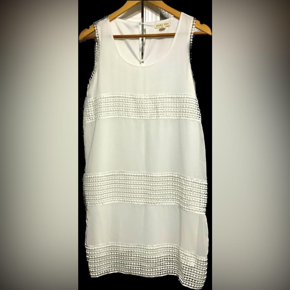 LIKE NEW. White dress